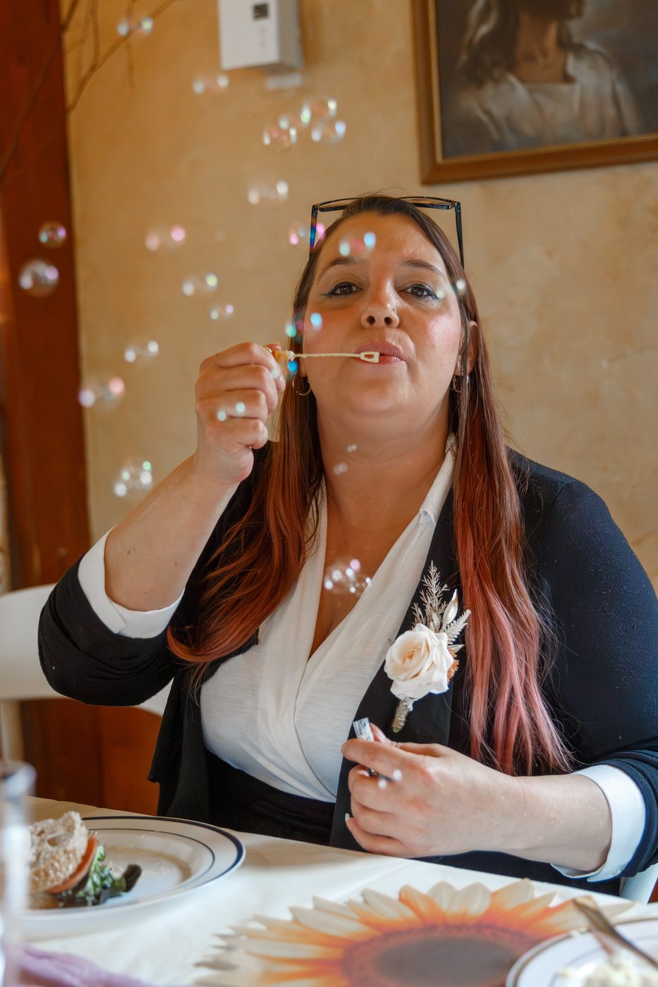 Wedding reception moment — Will Morris Photography